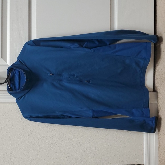 Lululemon Men Pullover Half Zip Color Dark Blue Size Large - Picture 1 of 5